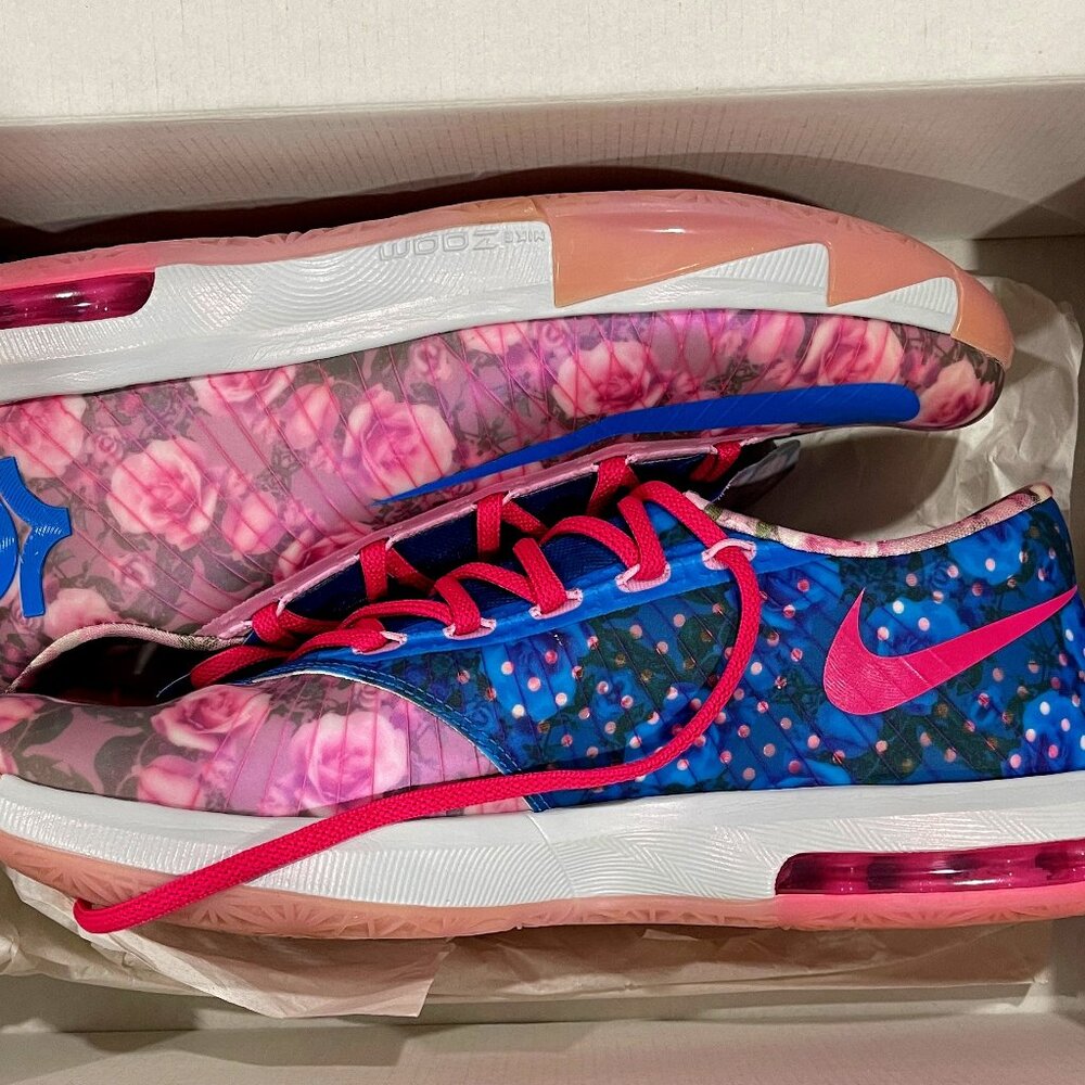 Nike KD 6 Supreme Aunt Pearl Size 11